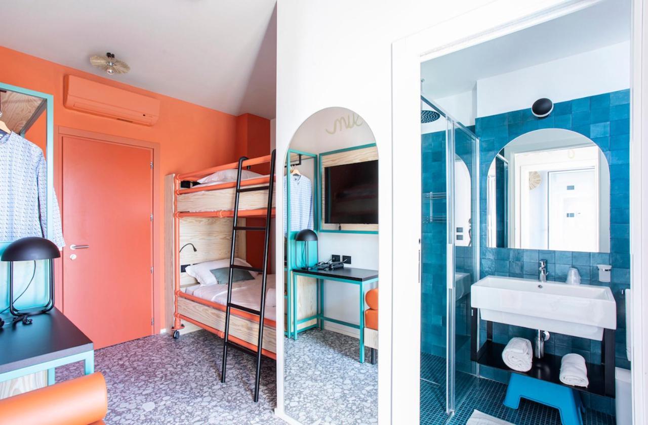 Hotel Albatros Rimini Bagian luar foto