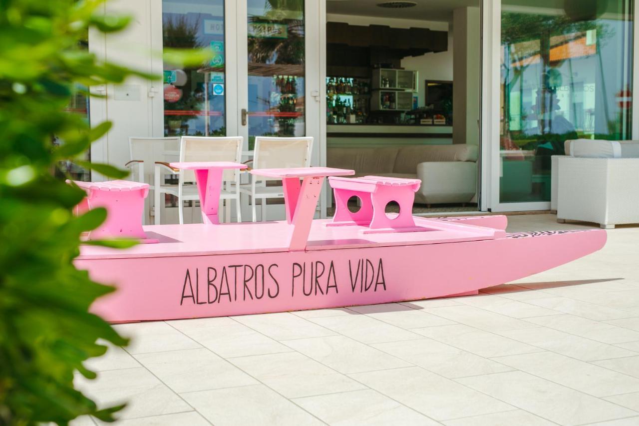 Hotel Albatros Rimini Bagian luar foto