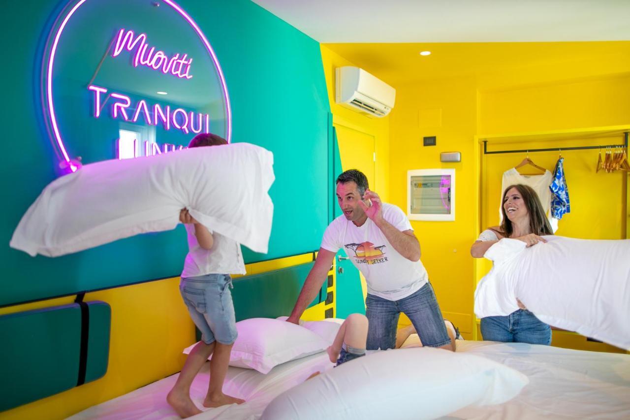 Hotel Albatros Rimini Bagian luar foto